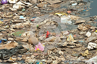 Garbage Earth Stock Photo