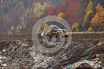 garbage and waste in a modern world Editorial Stock Photo
