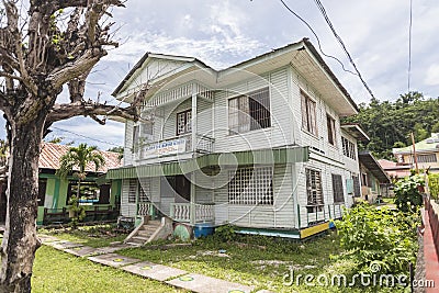 Garcia Hernandez, Bohol, Philippines - A small school at the town of Garcia Hernandez Stock Photo