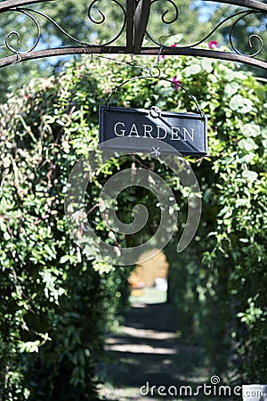 Garden Cafe - Dallas, Texas Stock Photo