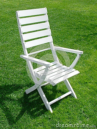 Garden chair Stock Photo