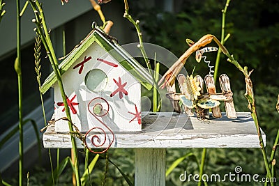 Garden decoration Stock Photo