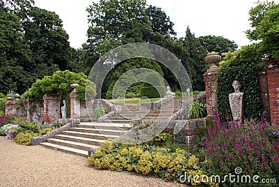 Garden entrance Stock Photo