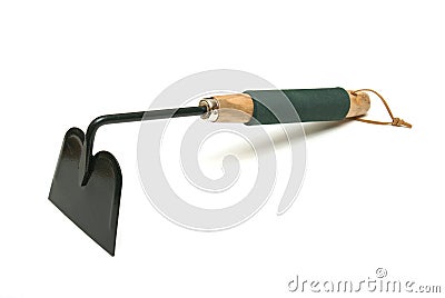 A Garden Hoe Stock Photo