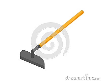 Garden hoe icon Vector Illustration