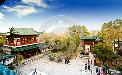 Chinese garden King Editorial Stock Photo