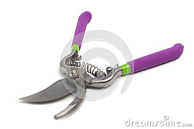 Garden Pruner Stock Photo