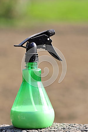 Garden sprayer Stock Photo