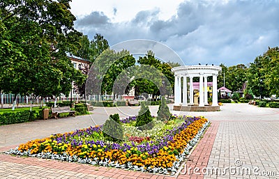 Garden in Staraya Kupavna, Russia Stock Photo