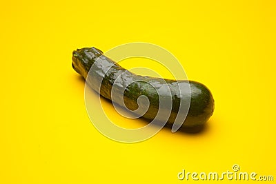 From the garden to the table, tender zucchini. Stock Photo