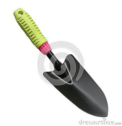 Garden trowel hand shovel Stock Photo