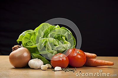 Garden vegetable Stock Photo