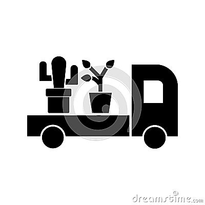 Garden vehicle Isolated Vector icon which can easily modify or edit Stock Photo