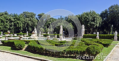 Garden of Venus, Villa Borghese Stock Photo