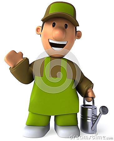 Gardener Stock Photo