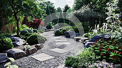 gardening economics with discussions on hourly rates for gardeners, landscape design costs, and budget considerations Stock Photo