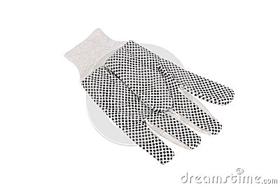 Gardening Glove Cutout Stock Photo