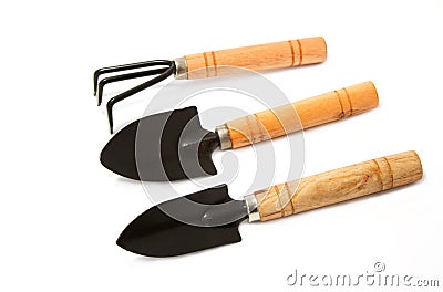 Gardening tools Stock Photo