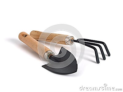 Gardening tools Stock Photo