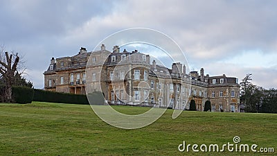 Gardens and mansion Luton Hoo Hotel, Golf and Spa, Luton, Bedfordshire, UK Editorial Stock Photo