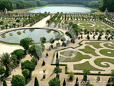 Gardens of Versailles Stock Photo