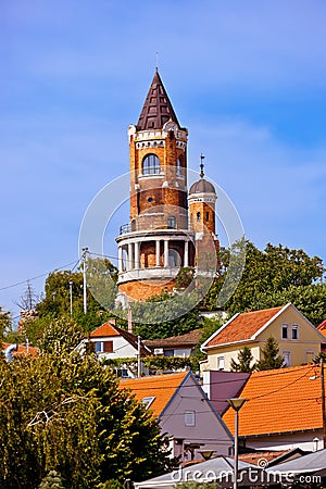 Gardos Tower in Zemun - Belgrade Serbia Stock Photo