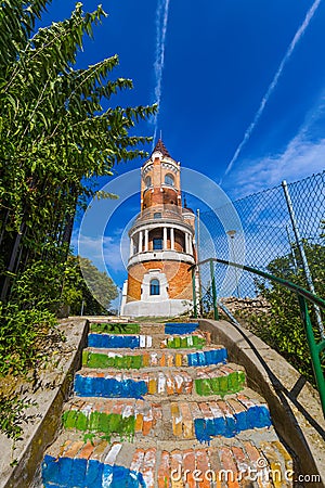 Gardos Tower in Zemun - Belgrade Serbia Stock Photo