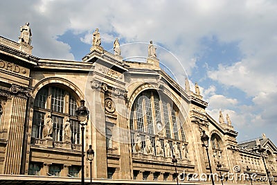 Gare du Nord, Paris Stock Photo