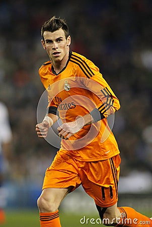 Gareth Bale of Real Madrid Editorial Stock Photo