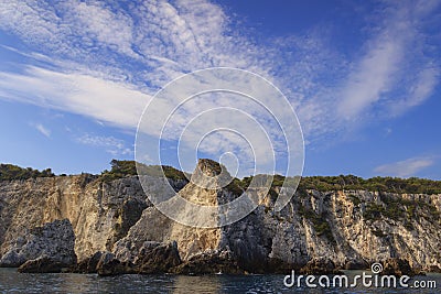 Gargano National Park: coast of Tremiti Islands` archipelag,Italy Apulia Stock Photo