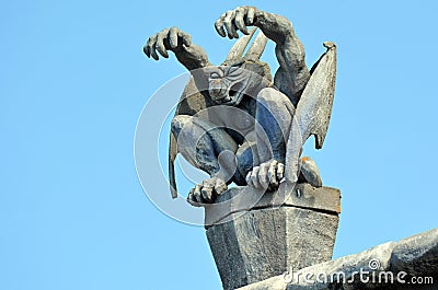 Gargoyle Stock Photo