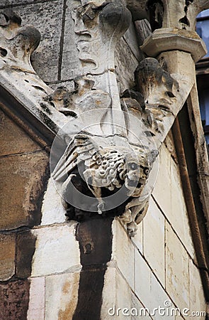 Gargoyle in Westminster Palace Stock Photo