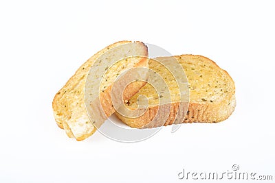 Garlic Bread Stock Photo