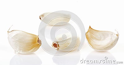Garlic cloves Stock Photo