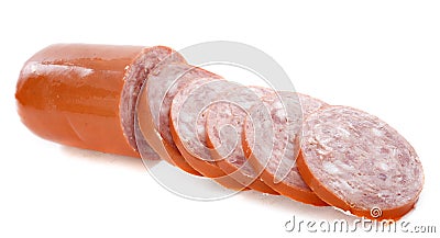 Garlic sausage Stock Photo