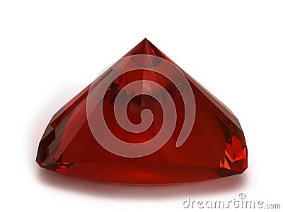 Garnet gemstone Stock Photo