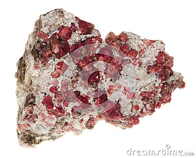 Garnet red Stock Photo