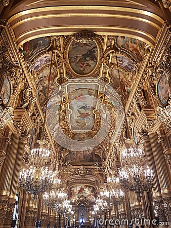 Garnier palace Stock Photo