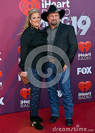 Garth Brooks & Trisha Yearwood Editorial Stock Photo