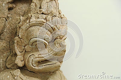 Garuda sculpture Stock Photo