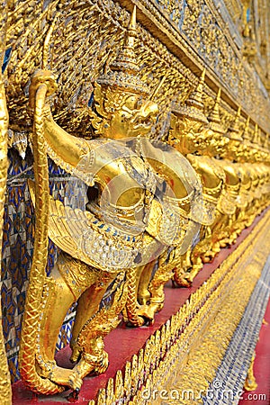 Garuda sculpture at Thailand Royal palace Stock Photo