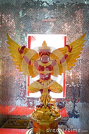 Garuda statue, Thailand Editorial Stock Photo