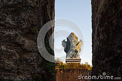 Garuda Vishnu Kencana Statue on Bali, Indonesia Stock Photo