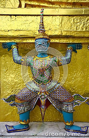 Garuda, Wat Phra Kaew Stock Photo