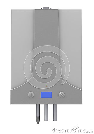 Gas boiler Stock Photo