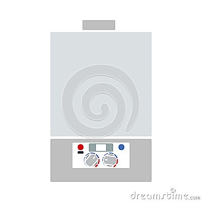 Gas Boiler Icon Vector Illustration