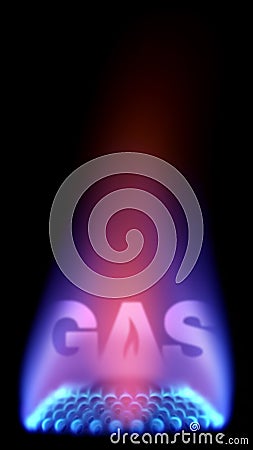 Gas Stock Photo