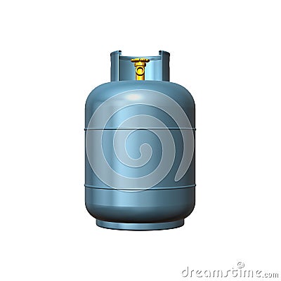 Gas cylinder Stock Photo