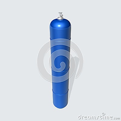 Gas cylinder Stock Photo