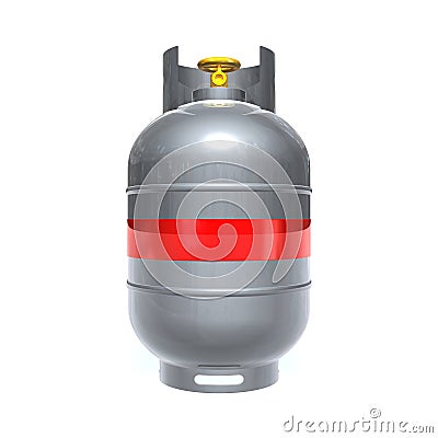 Gas cylinder Stock Photo